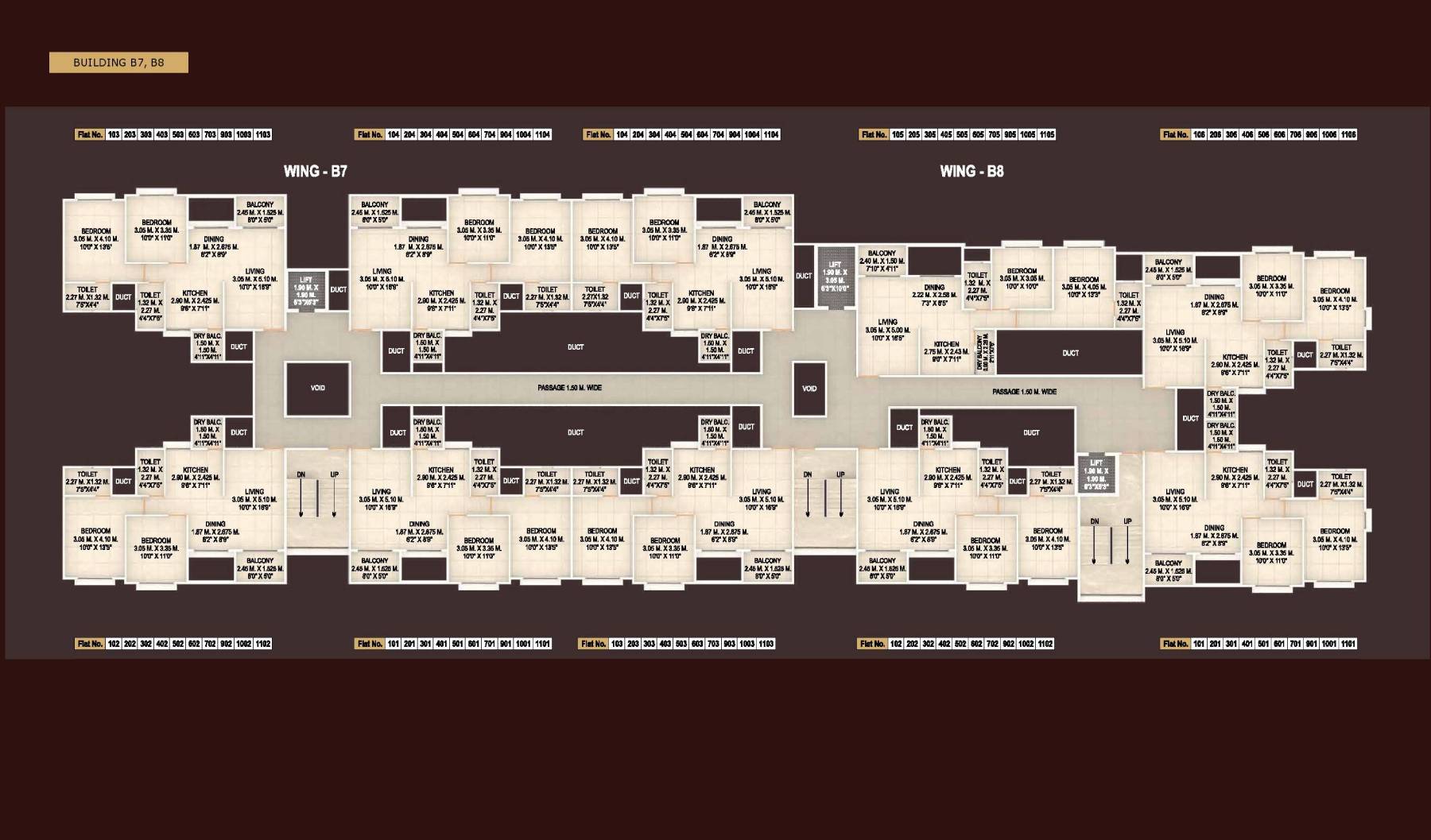 Perfect 10 Pune Floor Plan